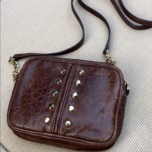 MICHAEL KORS Mini Pleather Studded Crossbody Bag